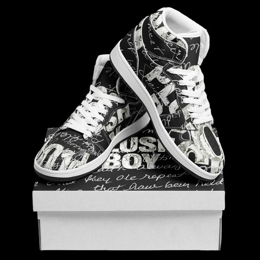 FASHION AFFIRMATIONS #1 Motion High Top Shoes
