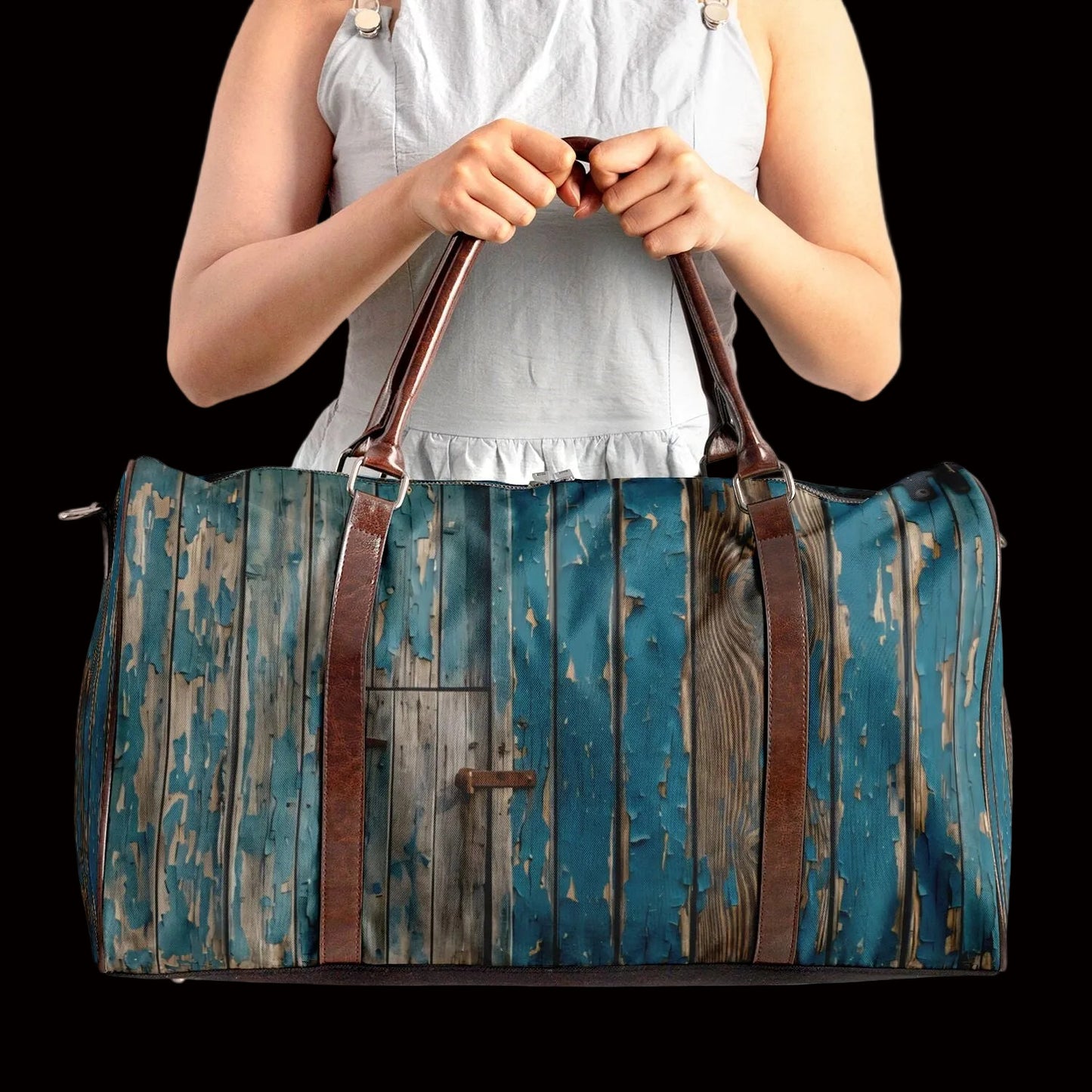 BLUE WOODSY Duffel Bag #2