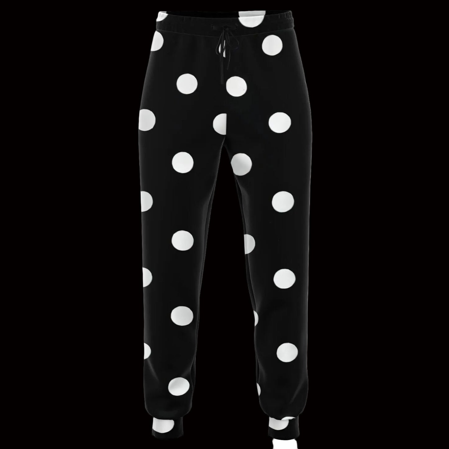BLACK POLKA DOTS Fashion Jogger