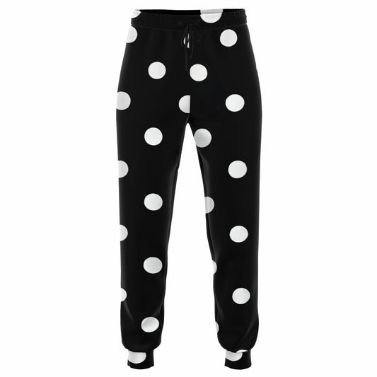 BLACK POLKA DOTS Fashion Jogger