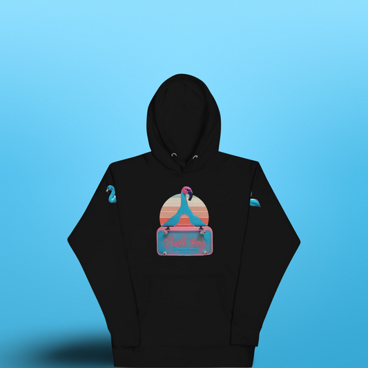 PLUSH BOY BLACKBURRY FLAMINGO HANGER HOODIE (1st Edition)