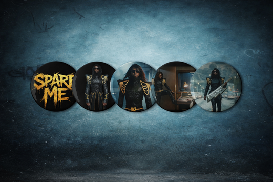 B.SLADE SPARE ME BADASS BUTTONS