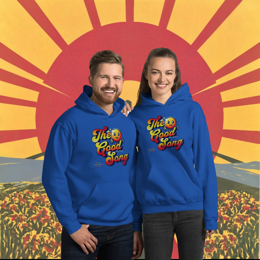 PLUSH BOY THE GOOD SONG BLEUBURRY HOODIE
