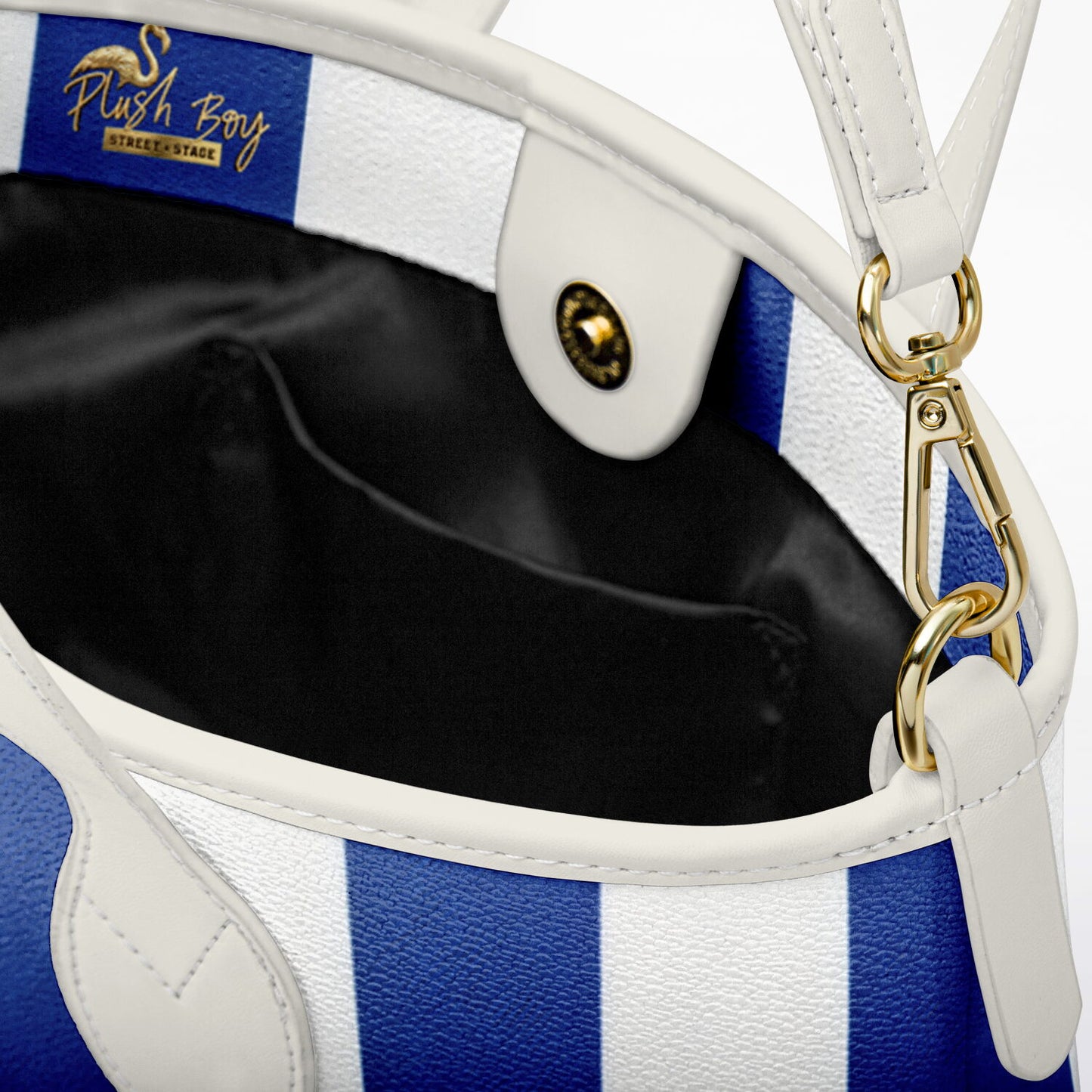 NAUTICAL STEREO Leather Tote Bag