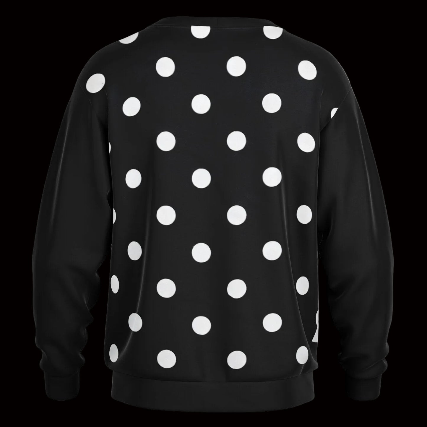 ALL BLACK POLKA DOT Cardigan -