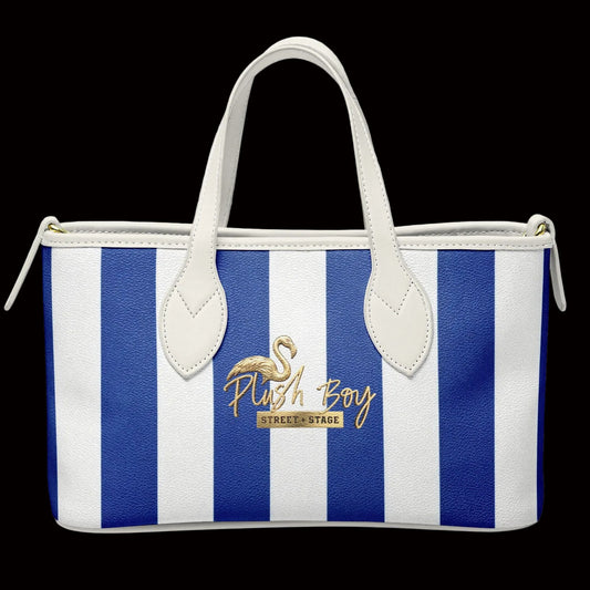 NAUTICAL STEREO Leather Tote Bag