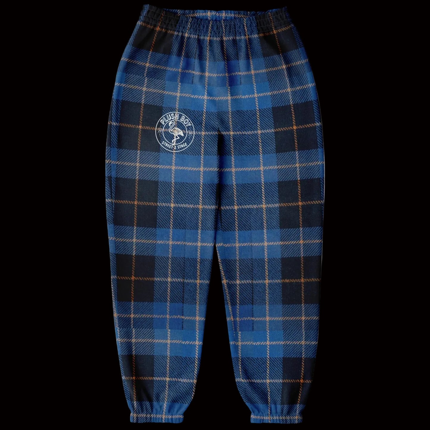 BLUE FLANNEL Fashion Dance Sweatpants