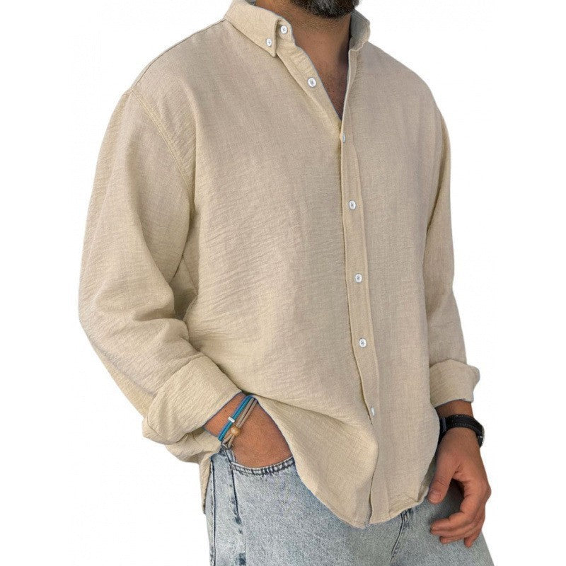 Mens Casual Short Sleeve Shirt