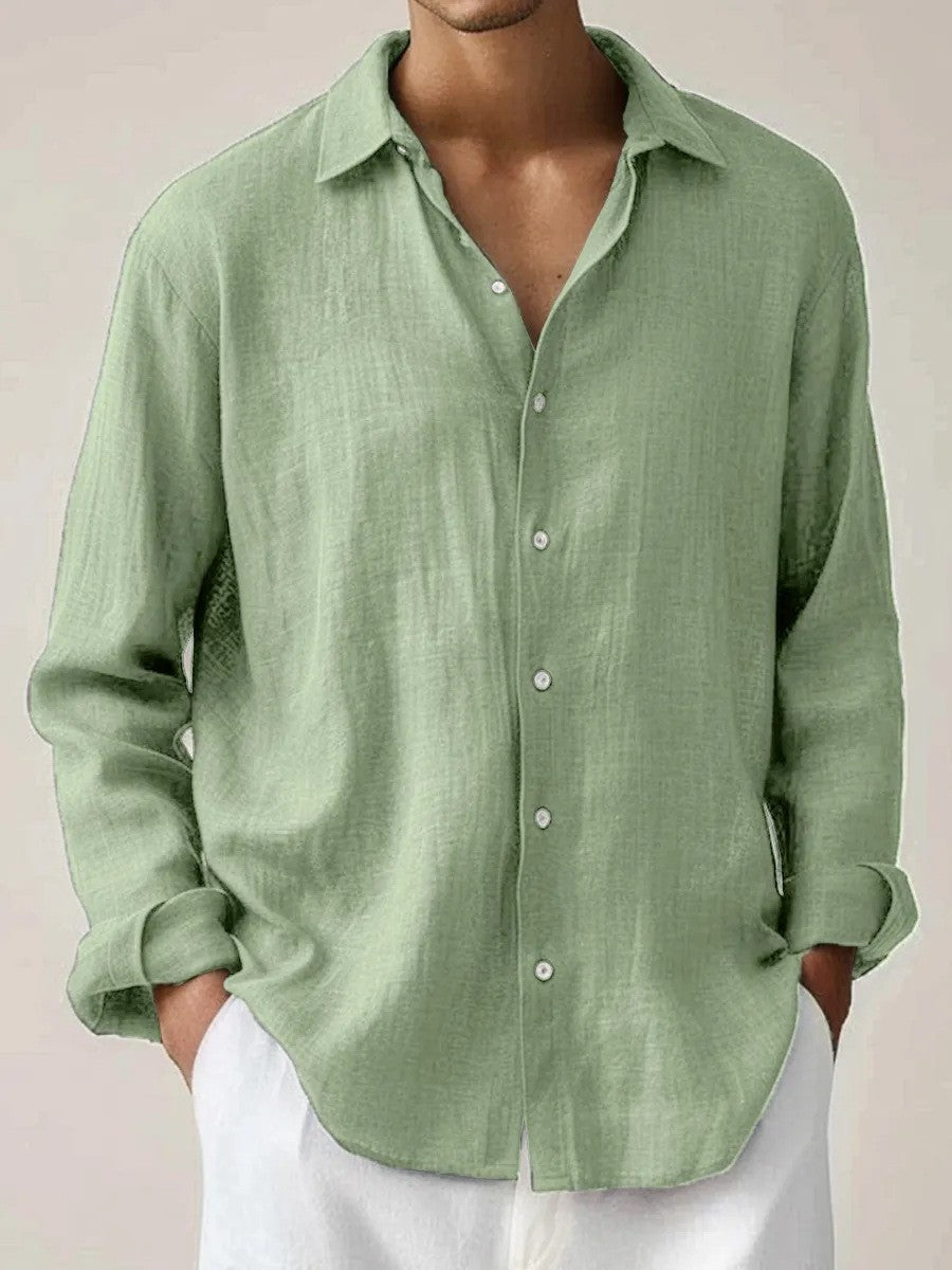 Mens Casual Short Sleeve Shirt