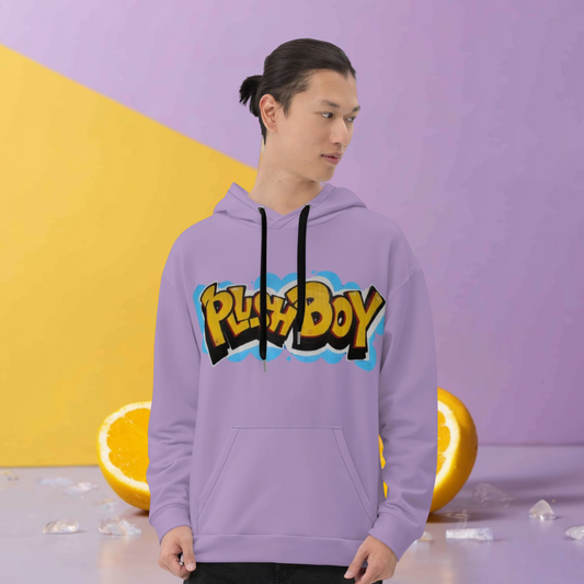 PLUSH BOY GRAPE LEMONADE GRAFFITI HOODIE