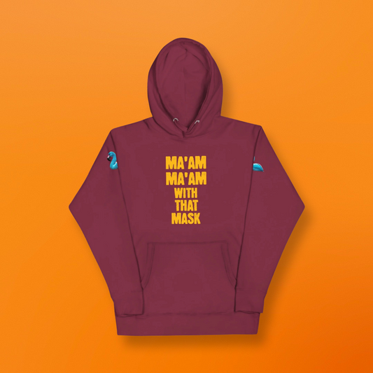 PLUSH BOY CRANBURRY MA'AM WITH THAT MASK HOODIE (1st Edition)