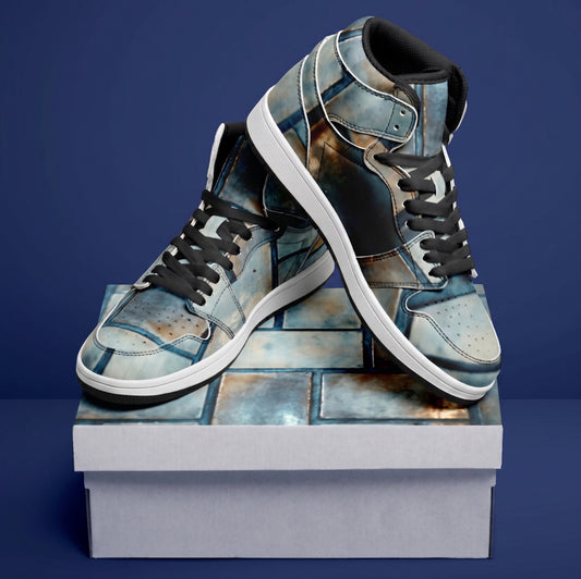 BLUE BRICK CITY High Top Shoes