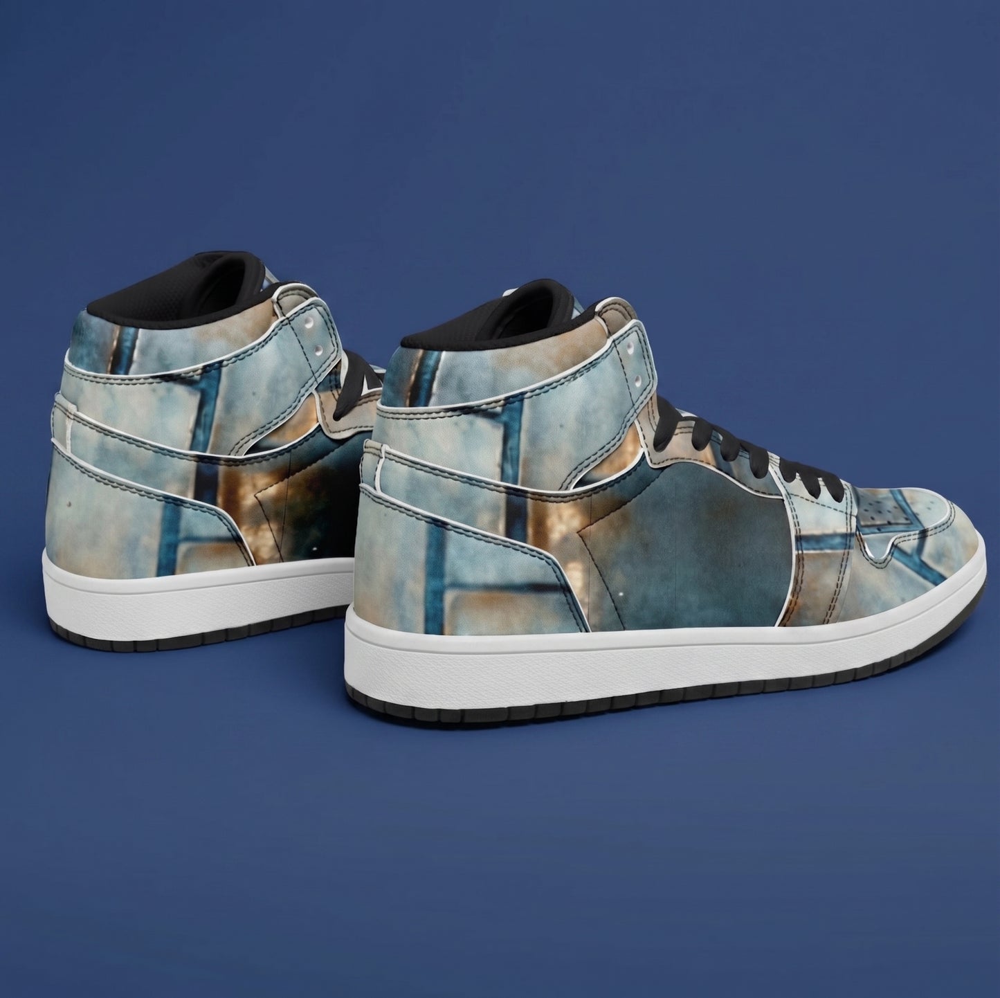 BLUE BRICK CITY High Top Shoes