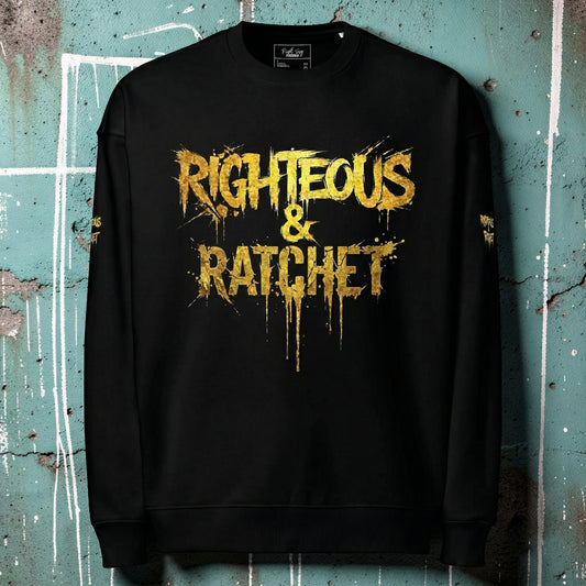 RIGHTEOUS & RATCHET OVERSIZED SWEATSHIRT