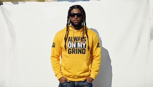 ALWAYS ON MY GRIND PASTEL HOODIE