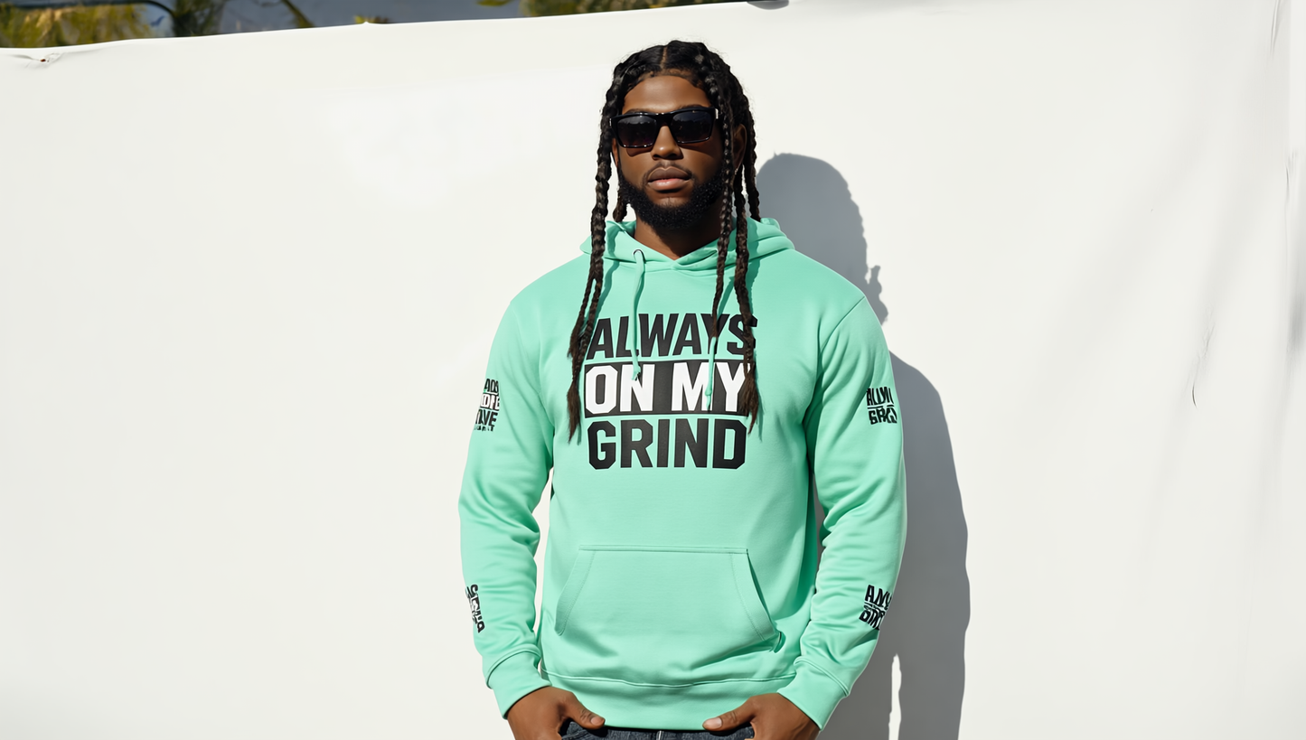 ALWAYS ON MY GRIND PASTEL HOODIE