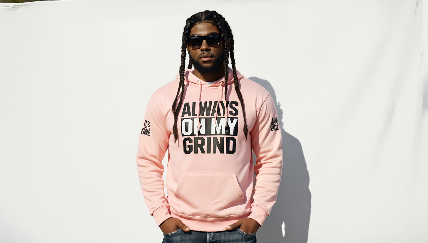 ALWAYS ON MY GRIND PASTEL HOODIE