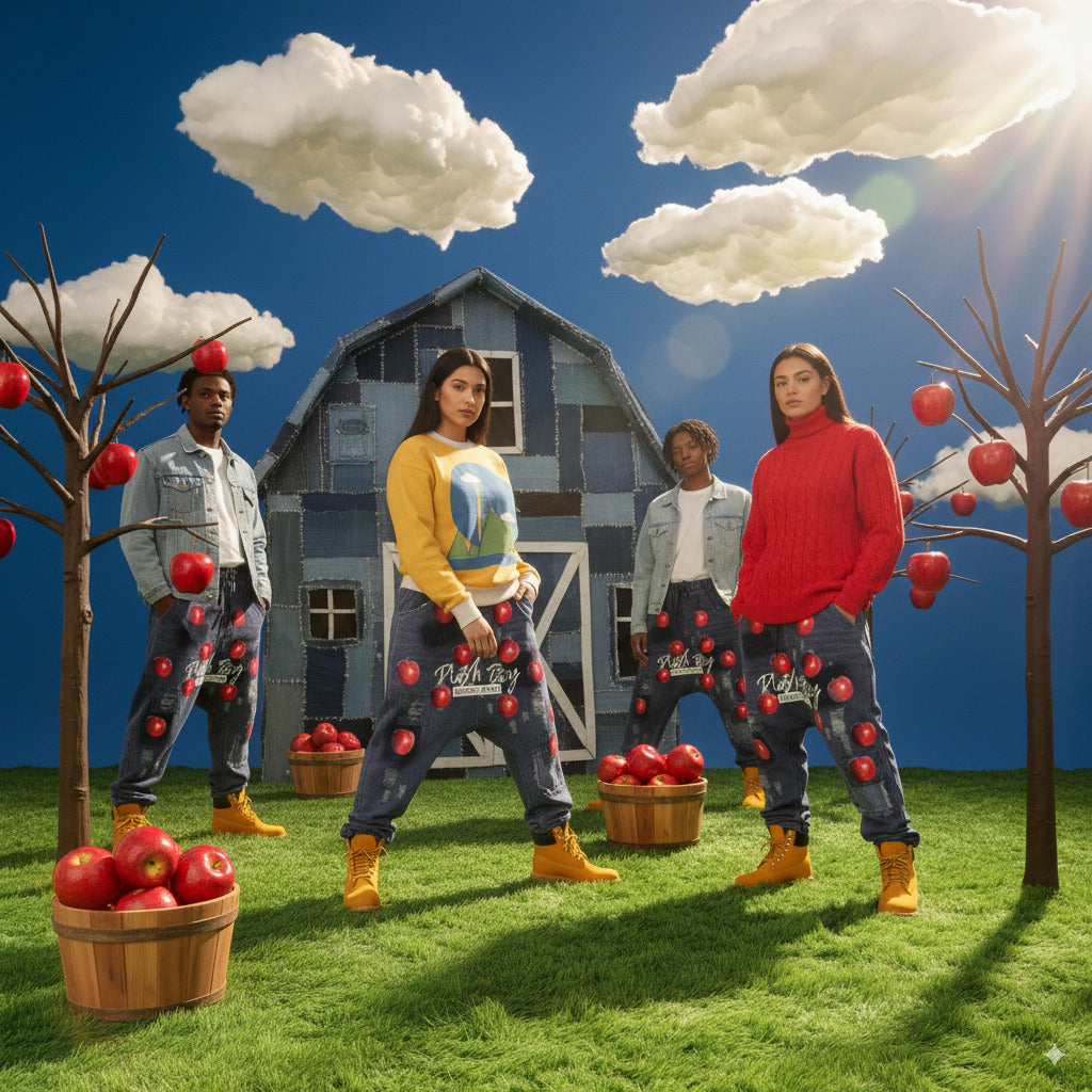 APPLE DAPPLE BOOMBASTIC BOOGIE JEANS