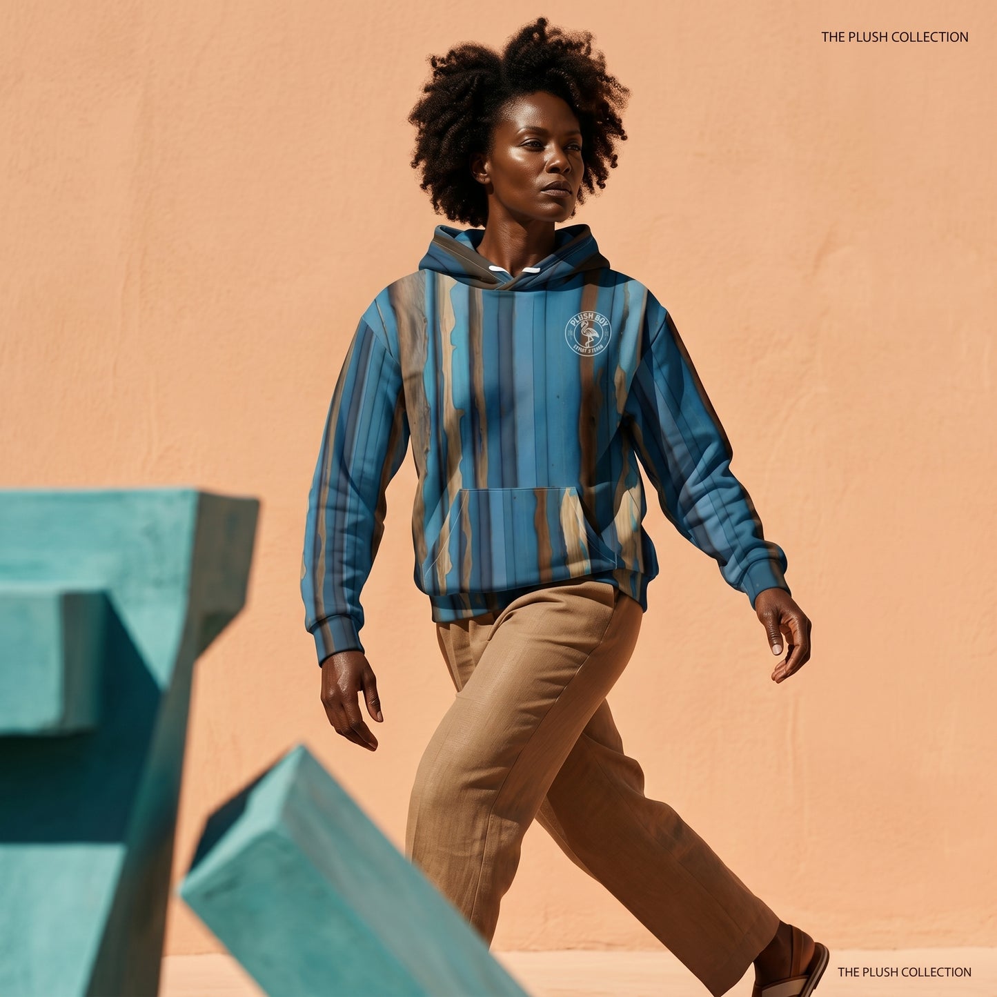 BLUE WOODSY HOODIE