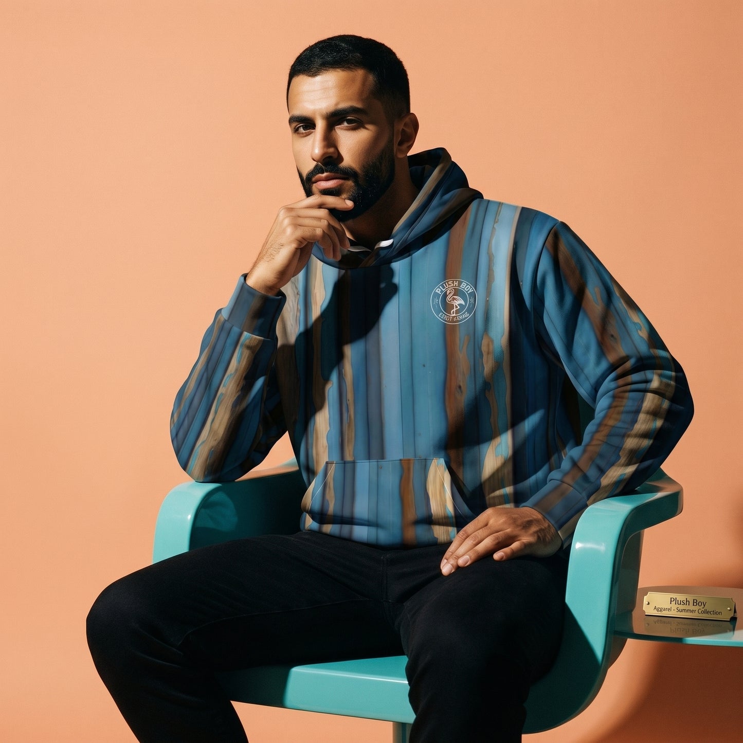 BLUE WOODSY HOODIE