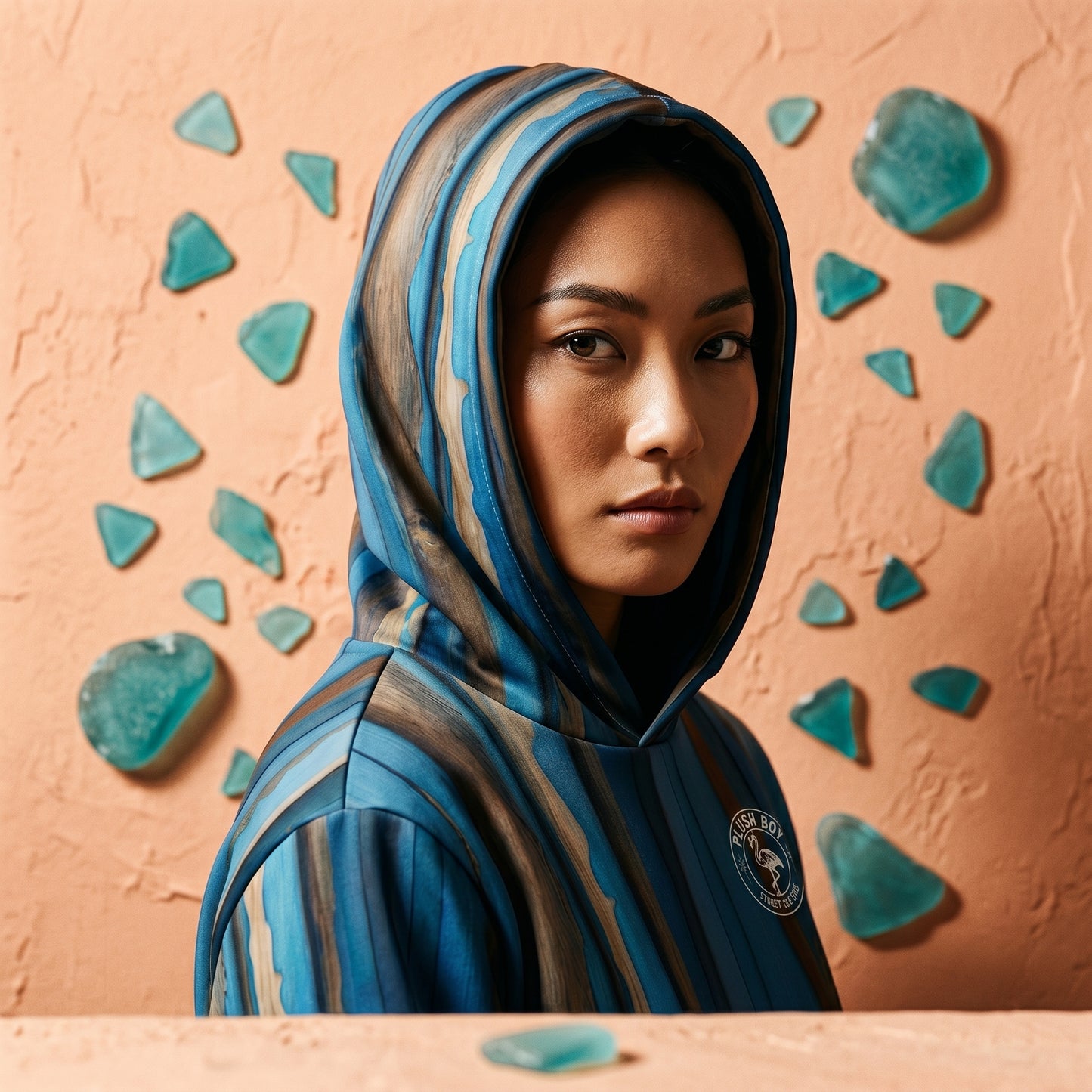 BLUE WOODSY HOODIE