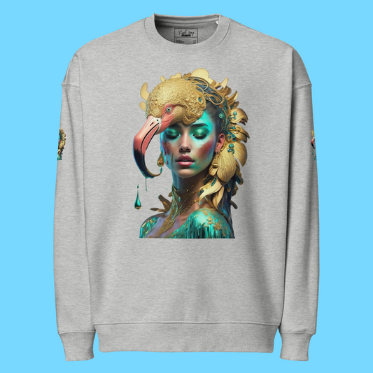 FLAMINGO OVERSIZED HOODIE