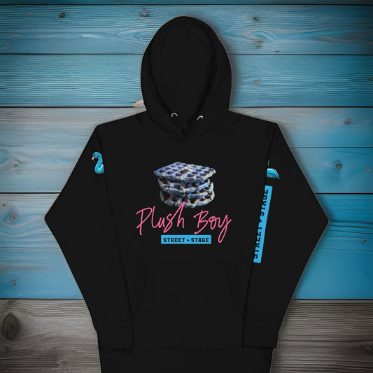 PLUSH BOY BLACKBURRY BLEU WAFFLE HOODIE (1st Edition)