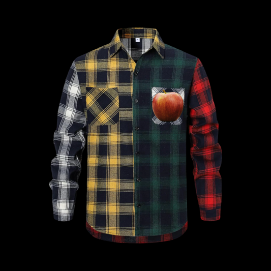 PLUSH BOY MOUNTAIN MULTI COLOR FLANNEL