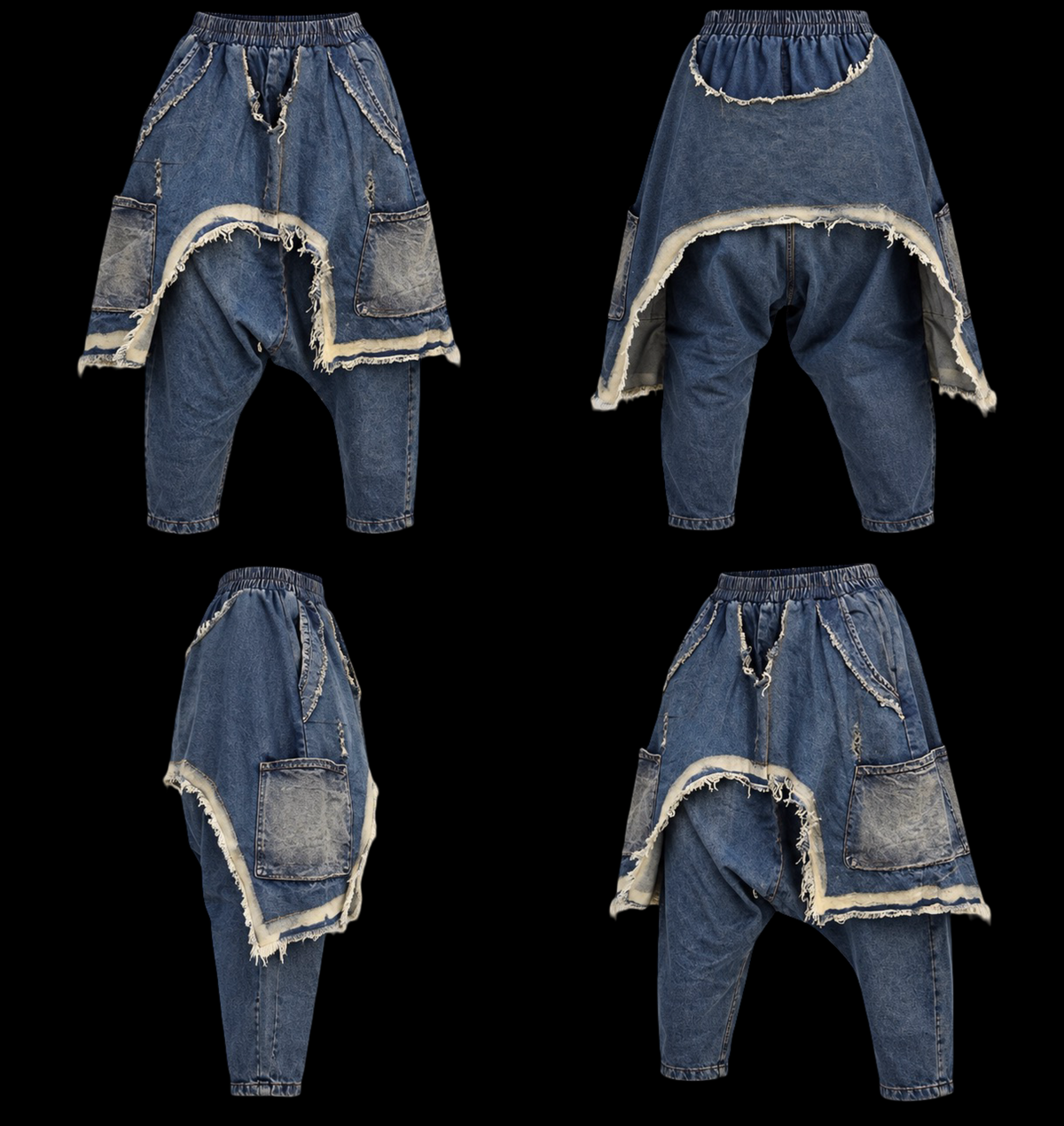 BOOMBASTIC THRASH DENIM PANTS