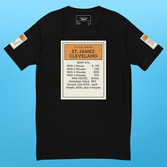 ST. JAMEZ CLEVELAND TITLE DEED MUSCLE SHIRT