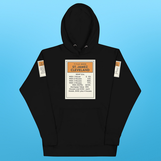 ST. JAMEZ CLEVELAND TITLE DEED HOODIE