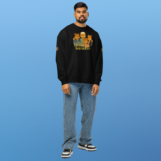 THE GOLDEN SQUIRRELS OVERSIZED SWEATSHIRT
