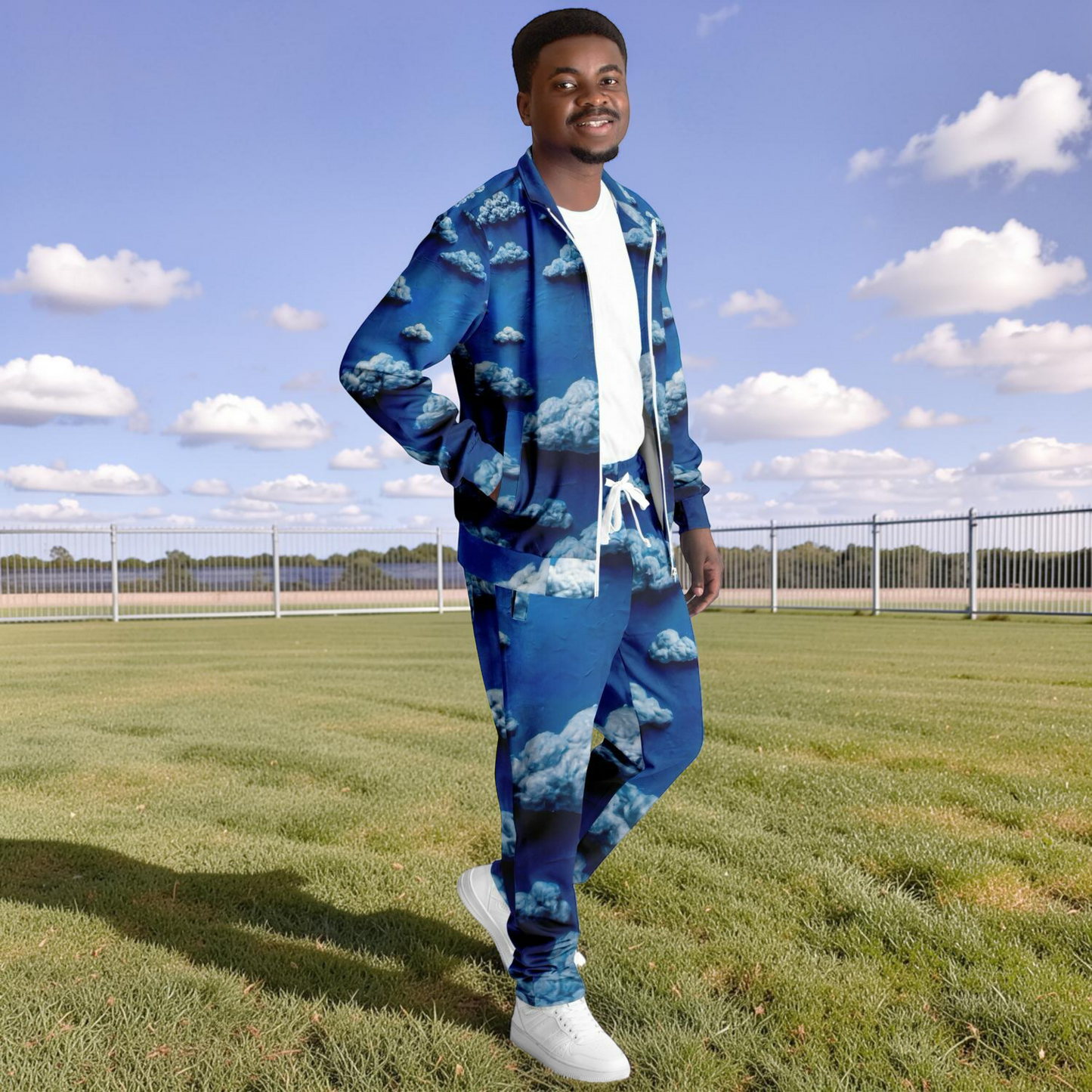 CERULEAN RAIN TRACKSUIT
