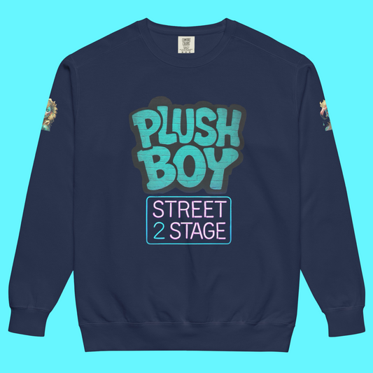 PLUSH BOY GARMENT DYED SWEATSHIRT