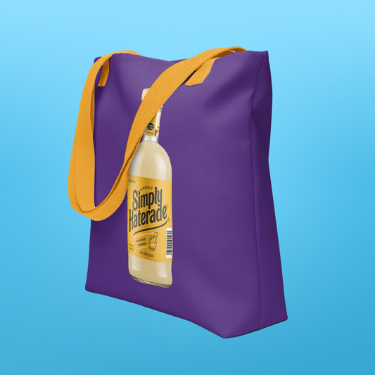 SIMPLY HATERADE GRAPE TOTE BAG