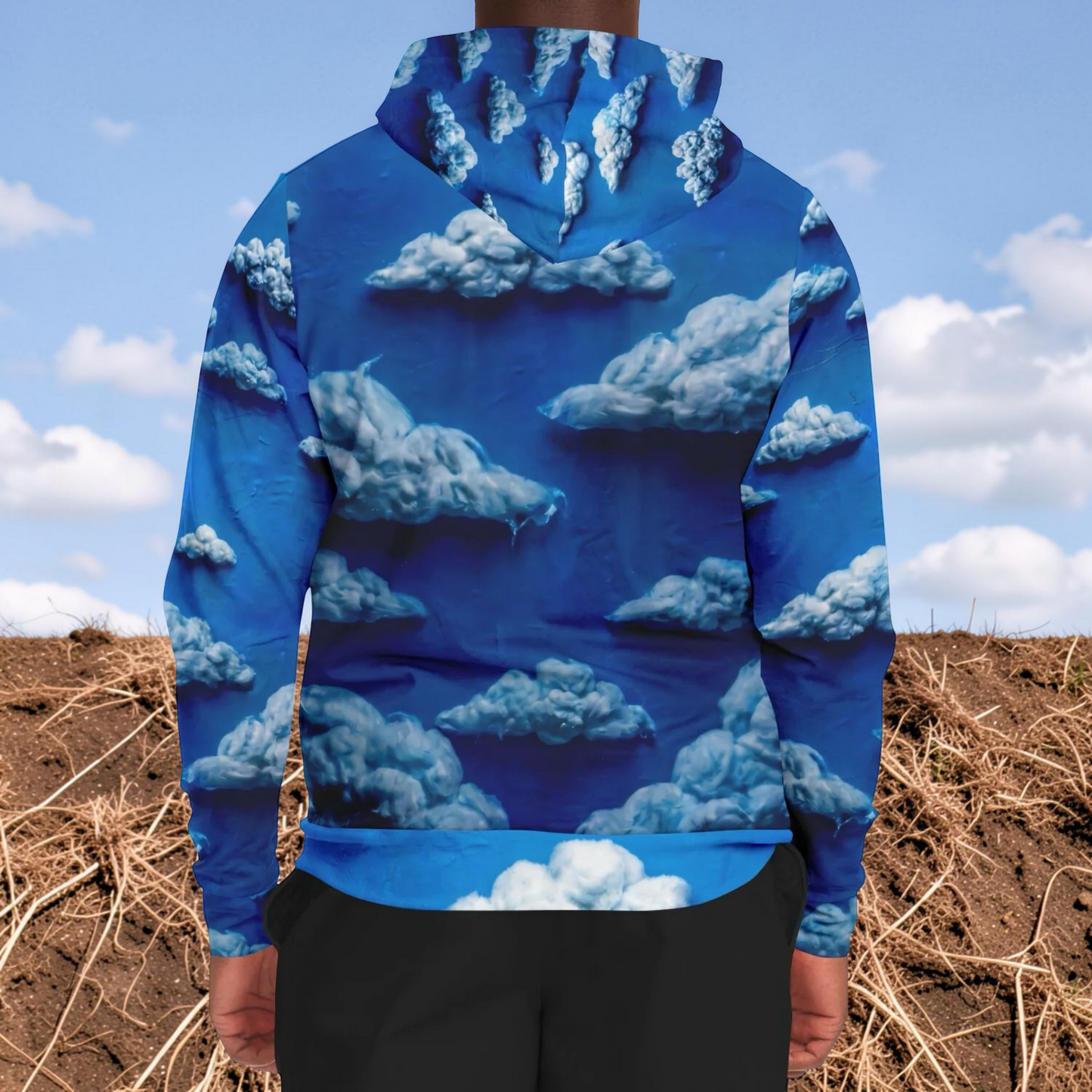 CERULEAN RAIN HOODIE