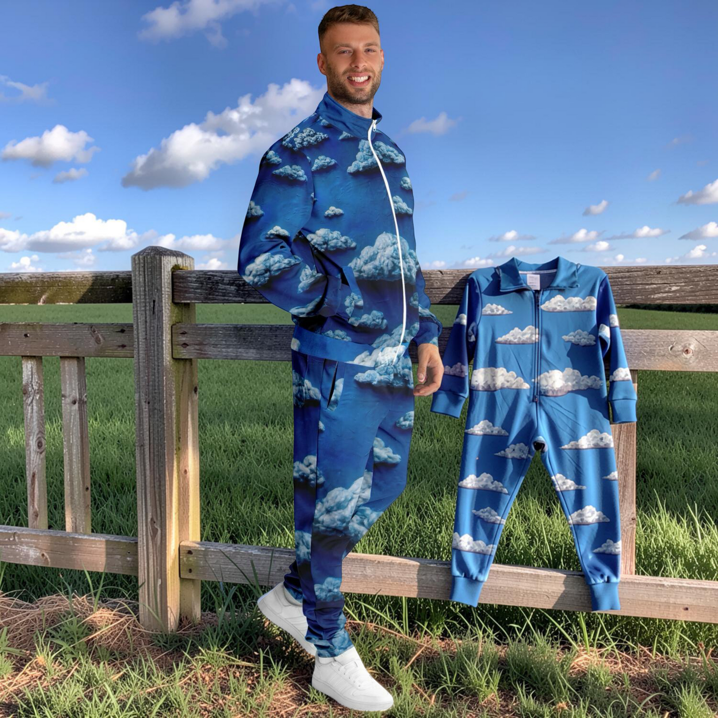 CERULEAN RAIN TRACKSUIT