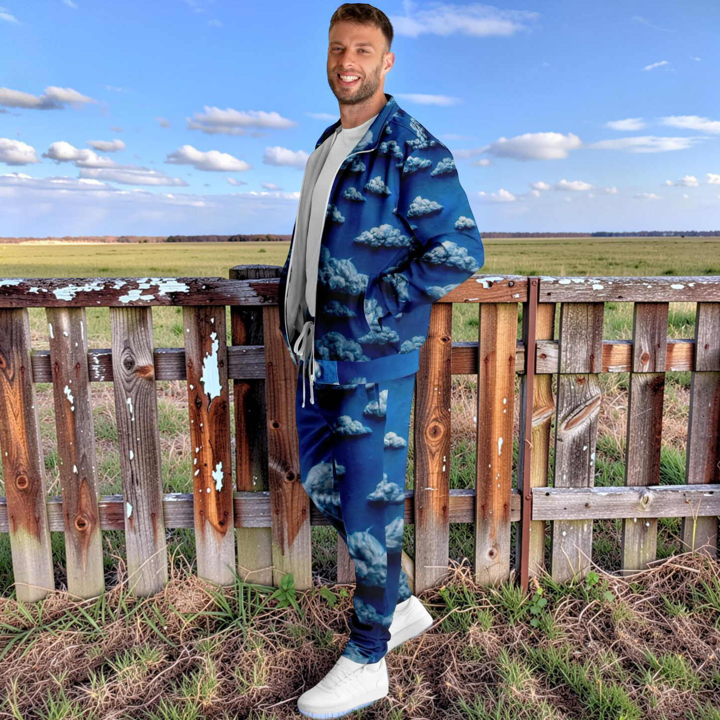 CERULEAN RAIN TRACKSUIT