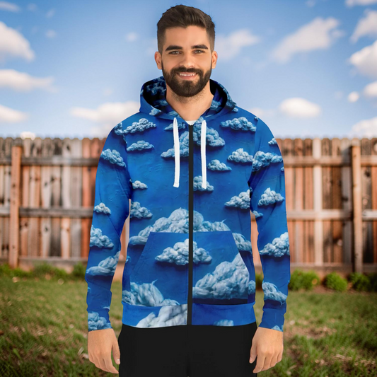 CERULEAN RAIN HOODIE