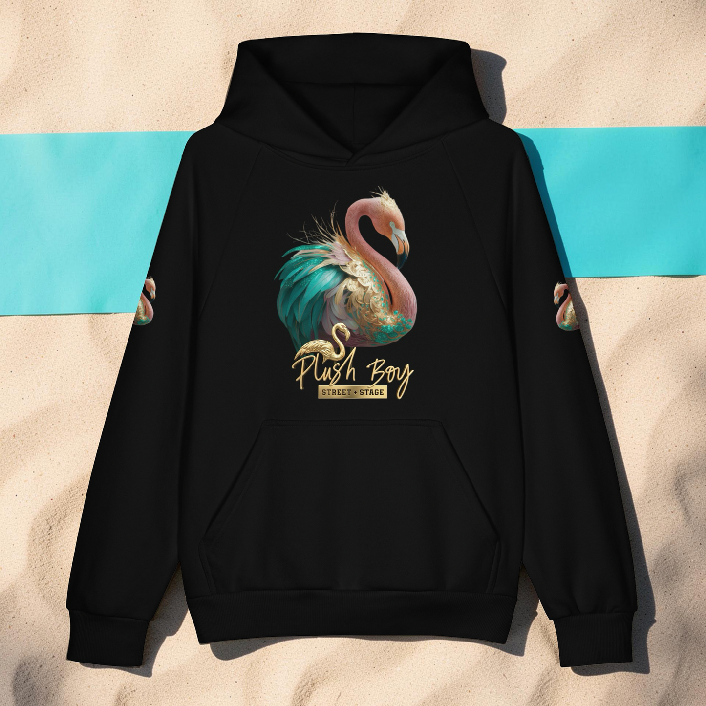 FLAMINGO SUPER PLUSH HOODIE