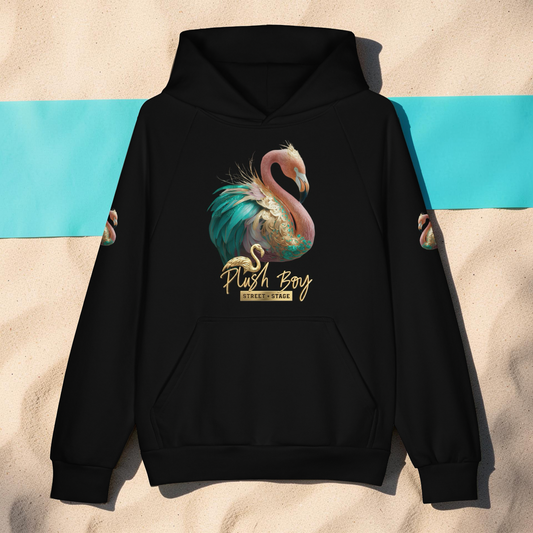 FLAMINGO SUPER PLUSH HOODIE