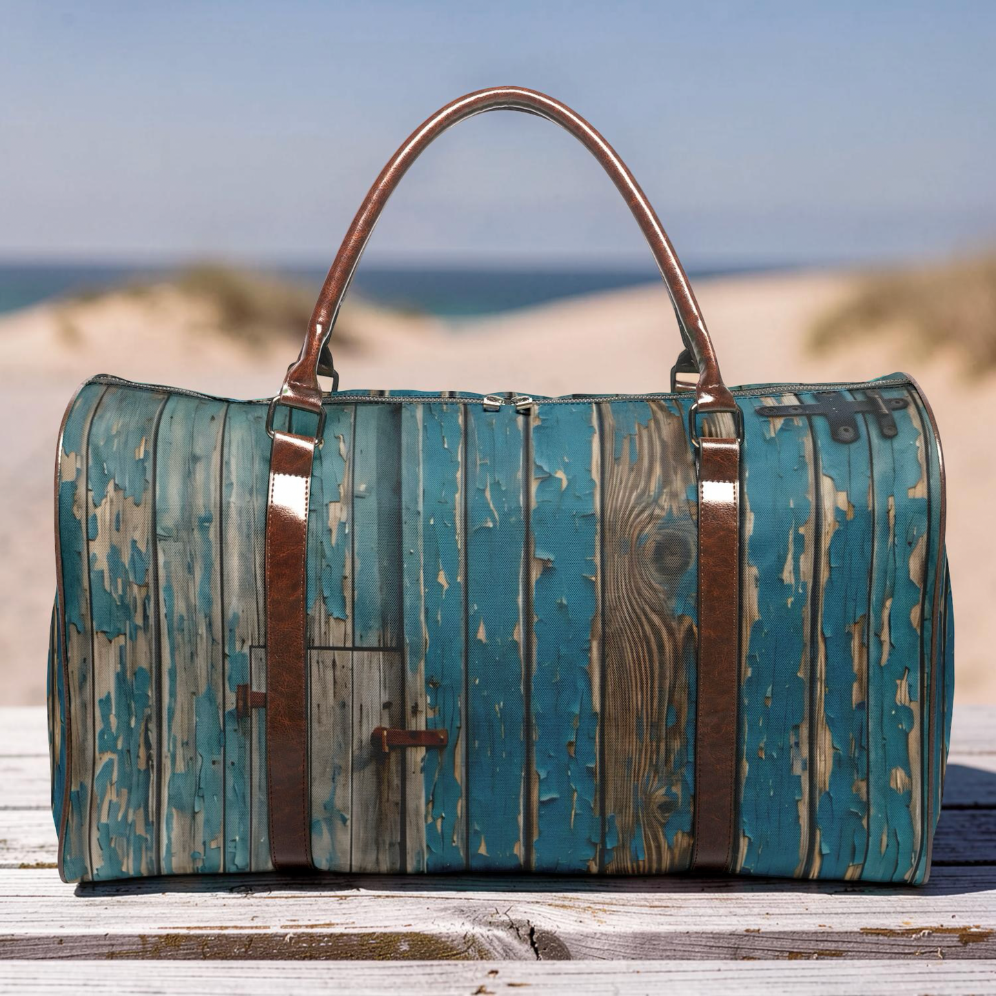 BLUE WOODSY Duffel Bag #2
