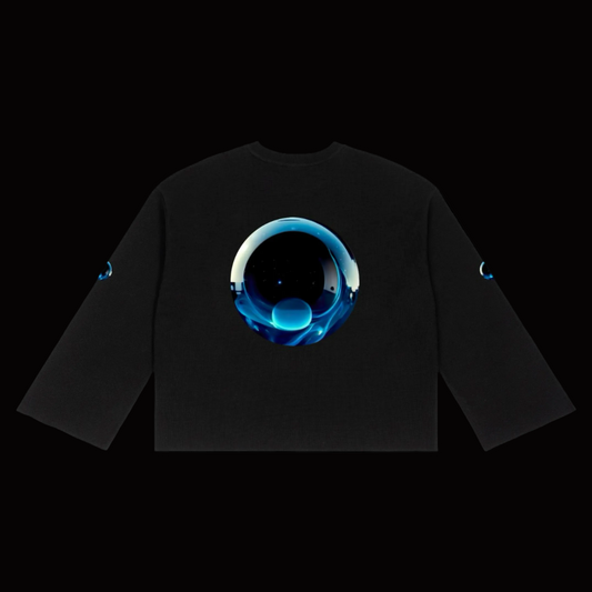 BLUE ORB Waffle Raw Edge T-Shirt