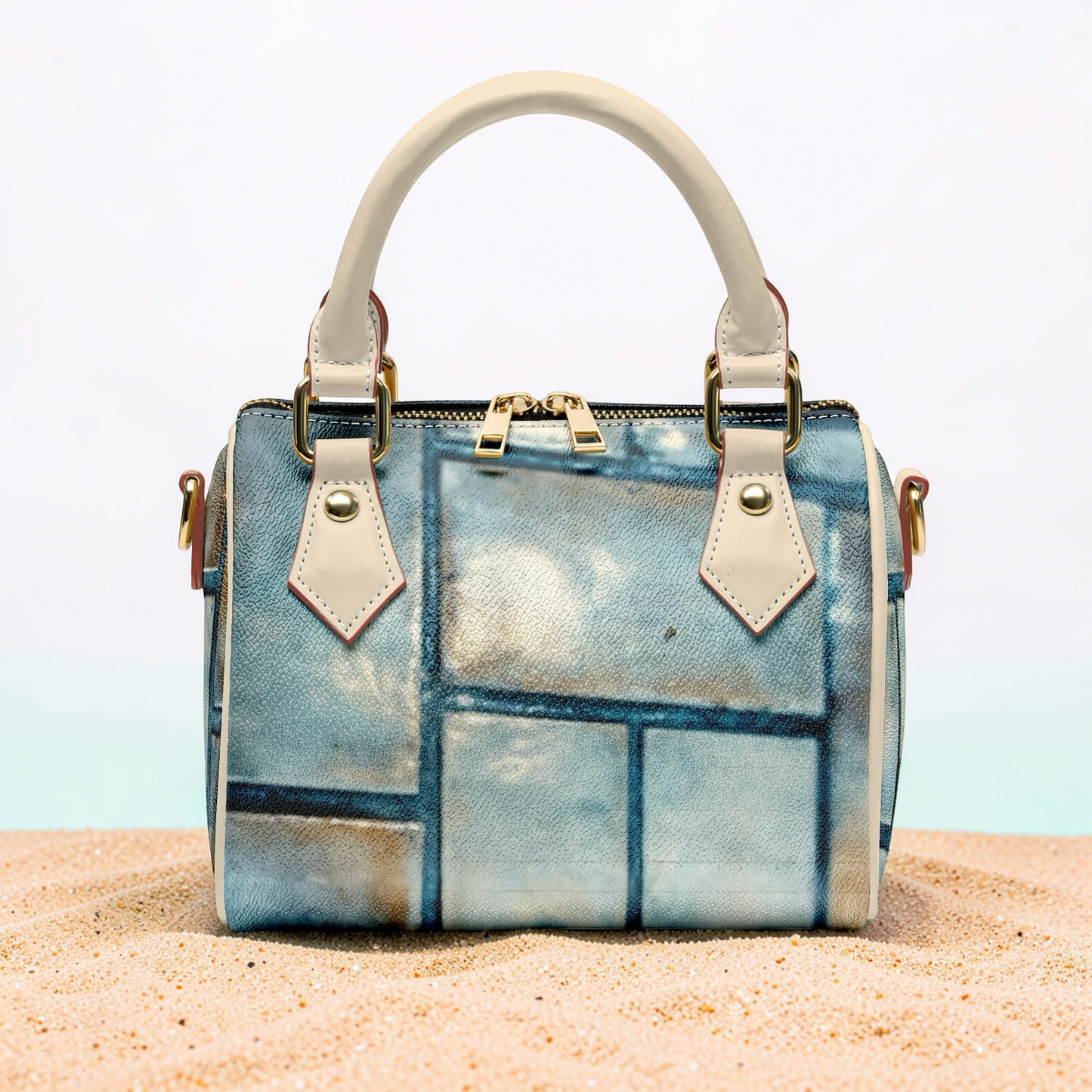 BLUE BRICK HANDBAG