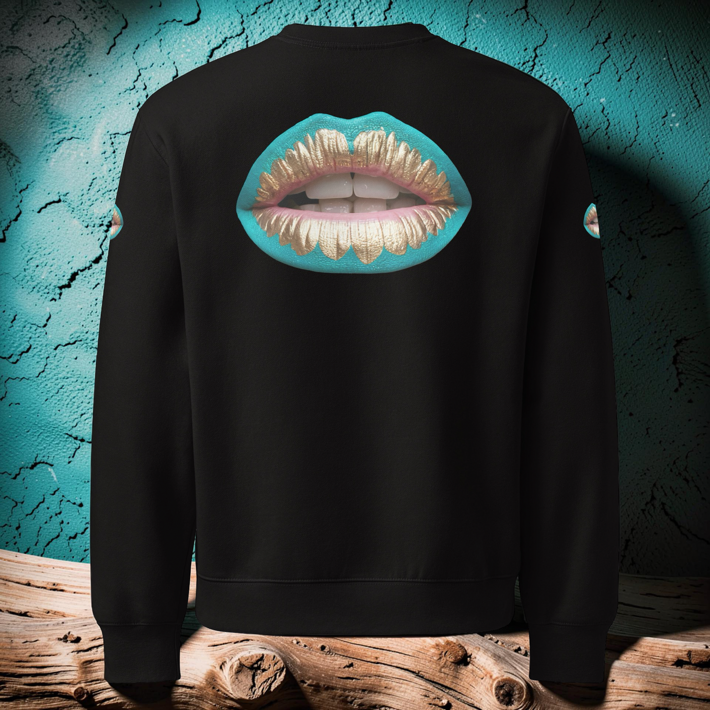 PLUSH BOY PEACH KISS Oversized heavyweight sweatshirt