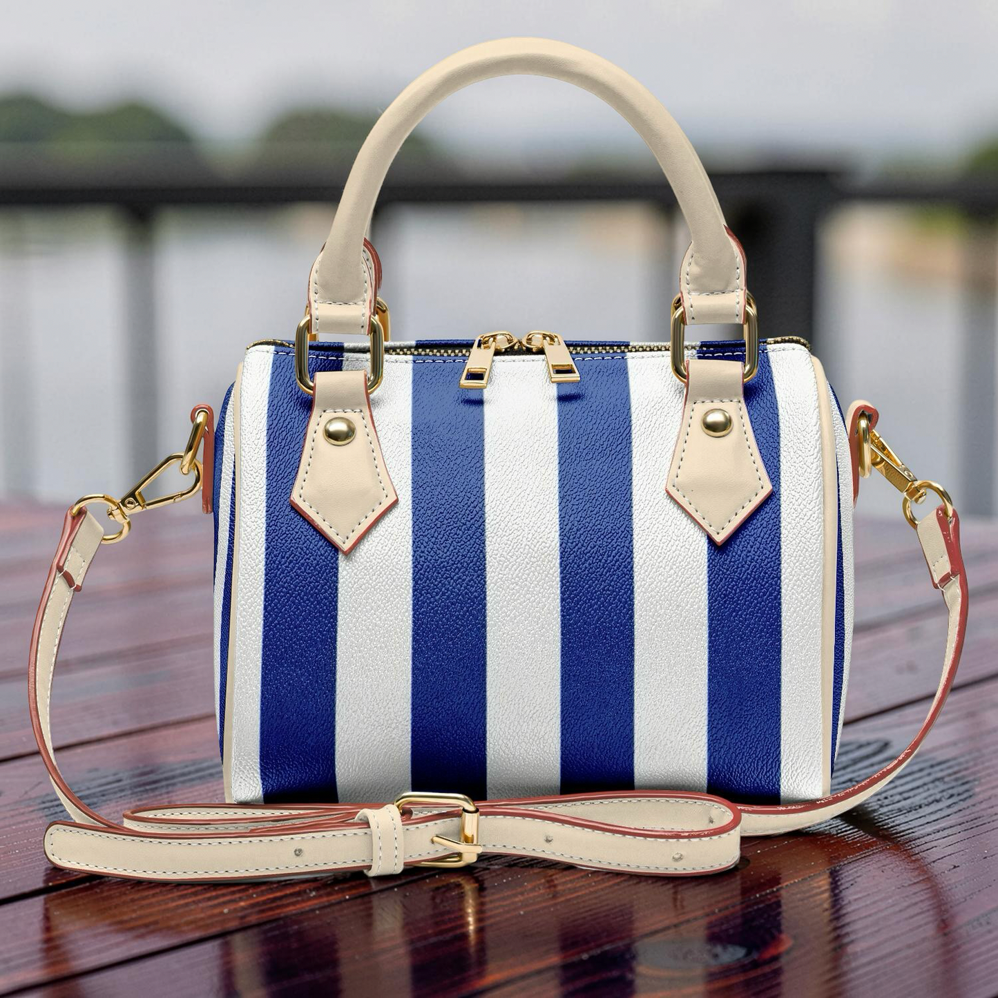 NAUTICAL STEREO HANDBAG