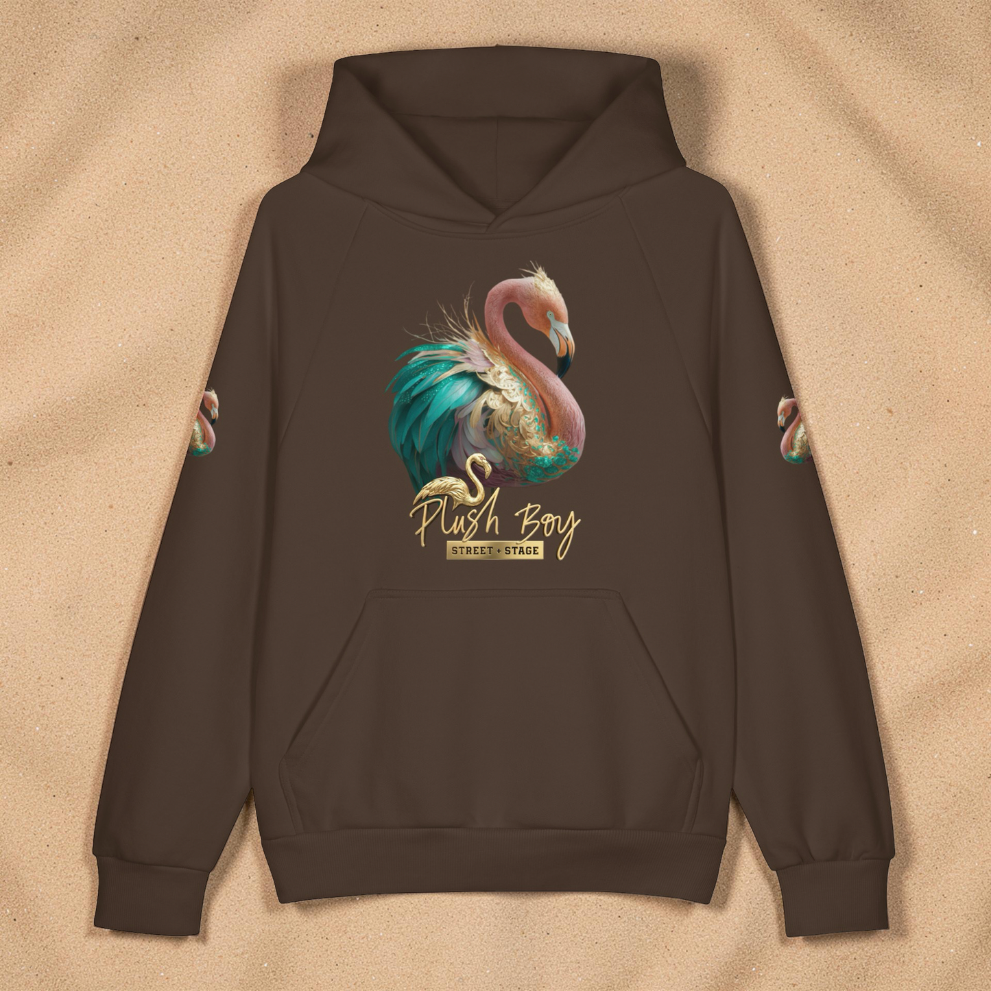 FLAMINGO SUPER PLUSH HOODIE