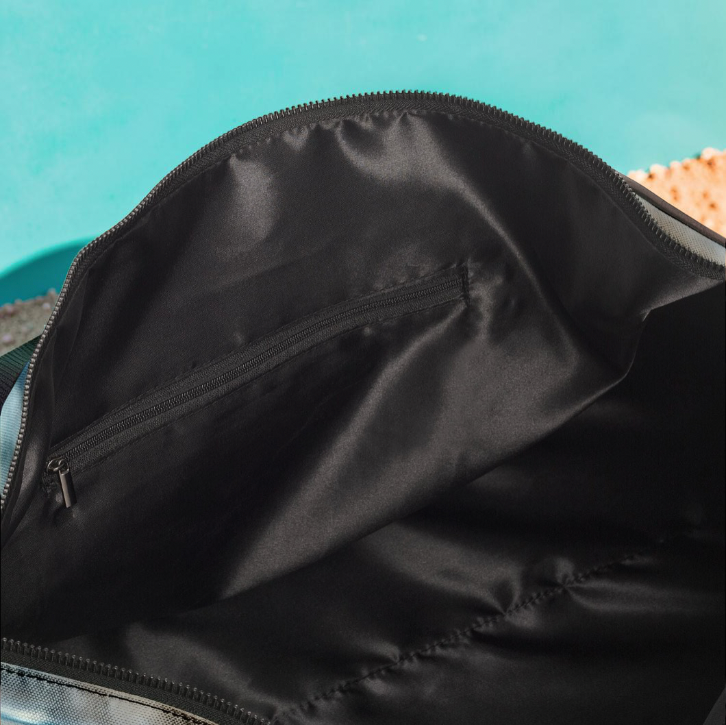 BLUE BRICK CITY DUFFLE BAG