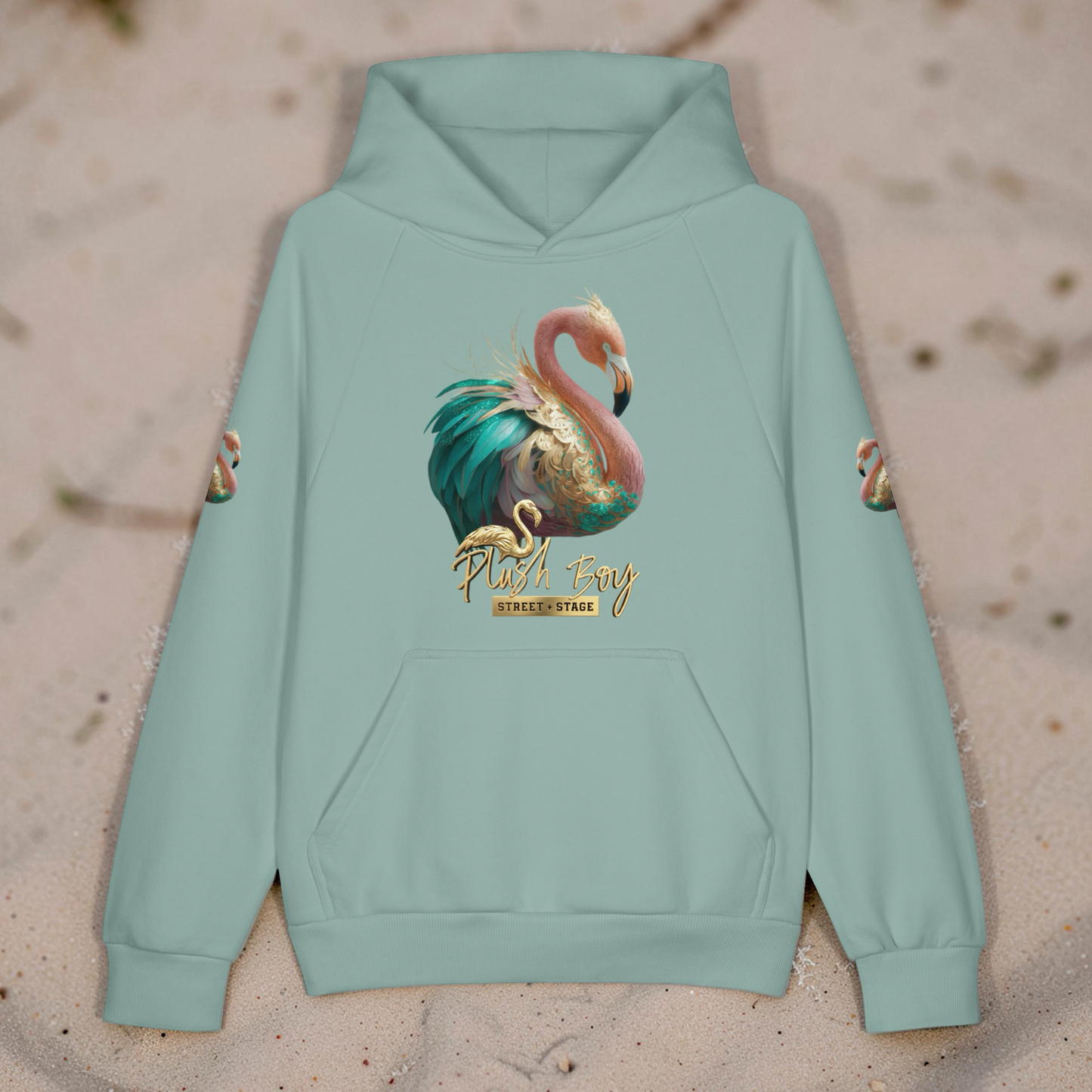 FLAMINGO SUPER PLUSH HOODIE