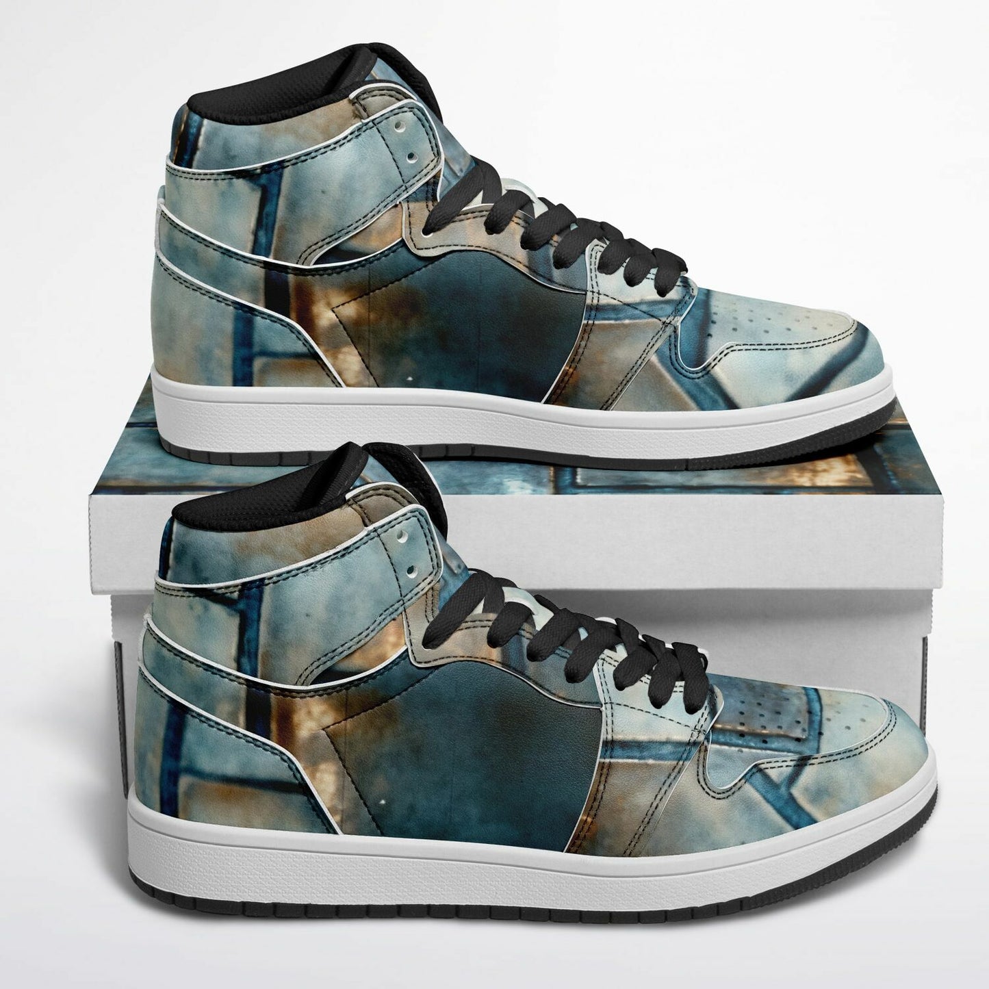 BLEU BRICK CITY High Top Shoes